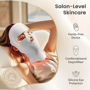 Salon-Level Skincare LED Mask - White